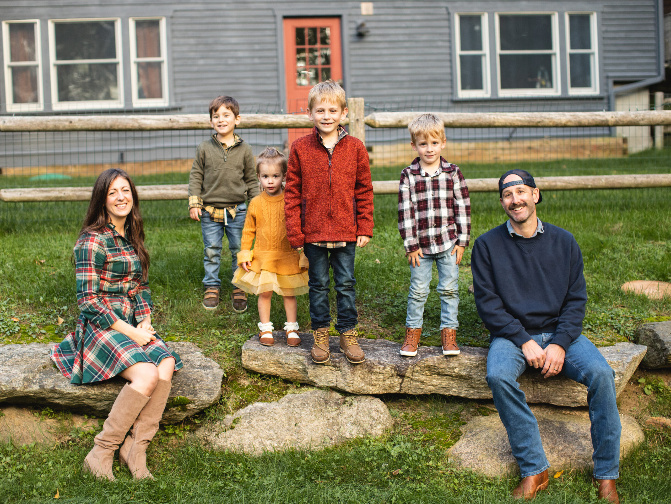 Dr Nick with his family